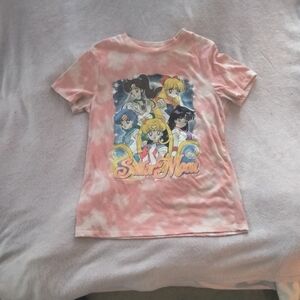 Sailor Moon Kids Pink T-Shirt